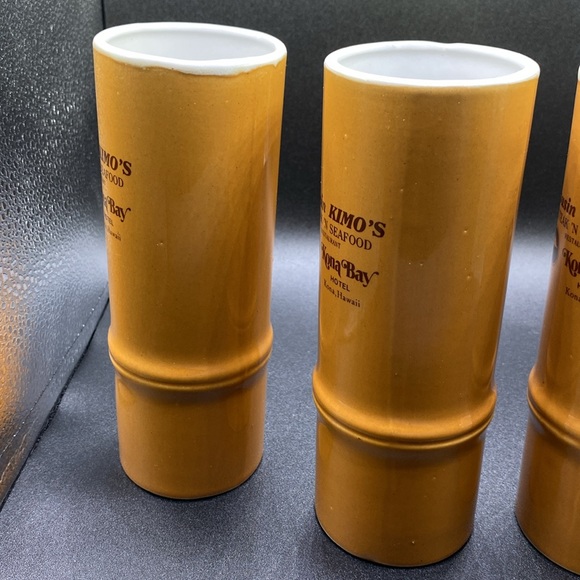 RARE! Collectable! Bamboo Tiki Mug Cousin KIMO’S Steak ‘N Seafood Kona Bay Hotel - Picture 8 of 16